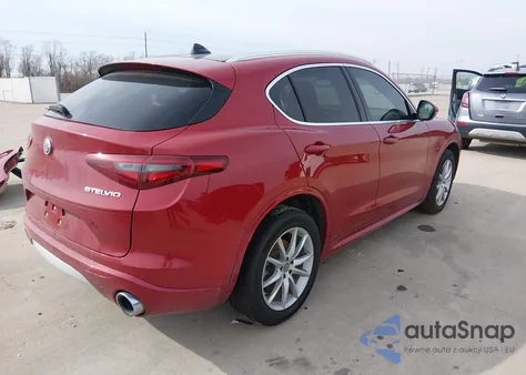 2020 Alfa Romeo Stelvio Ti Lusso Awd z USA, uszkodzony, nr VIN ZASPAKBNXL7C74566